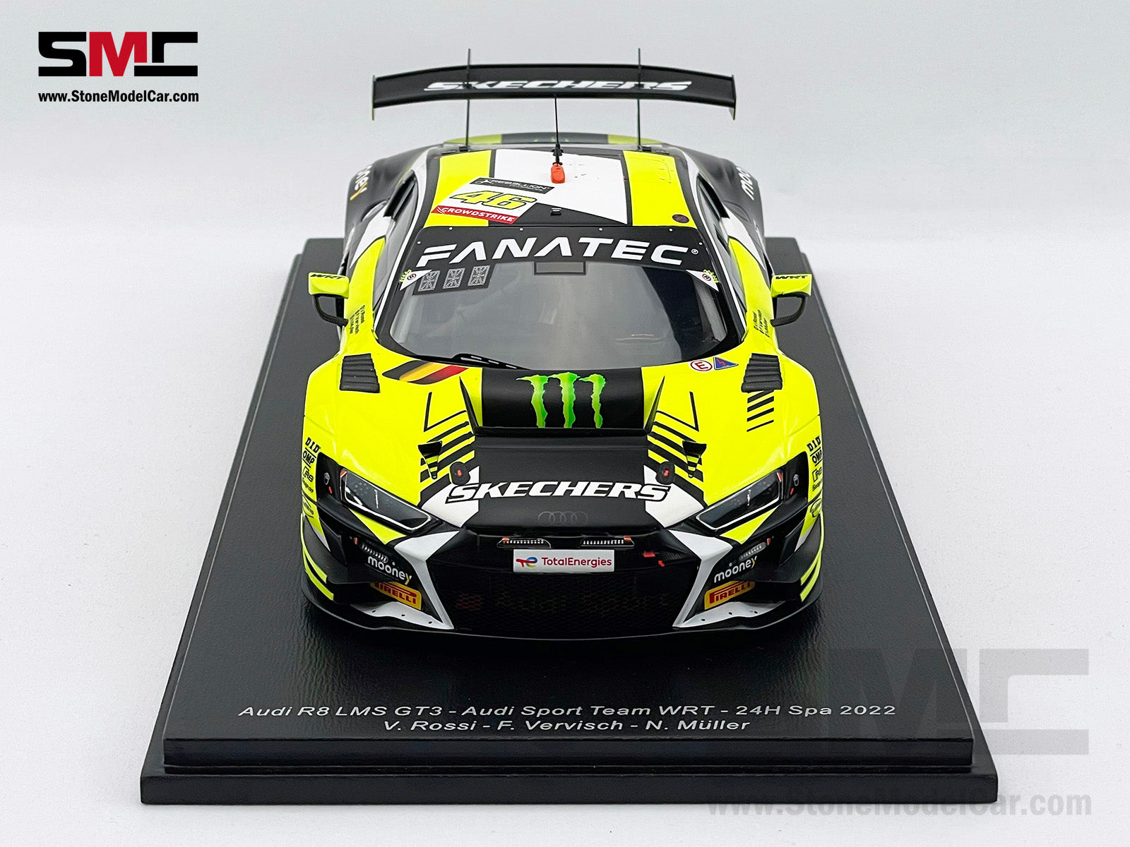 Audi Team WRT R8 LMS GT3 #46 Valentino Rossi 24h Spa 2022 1:18
