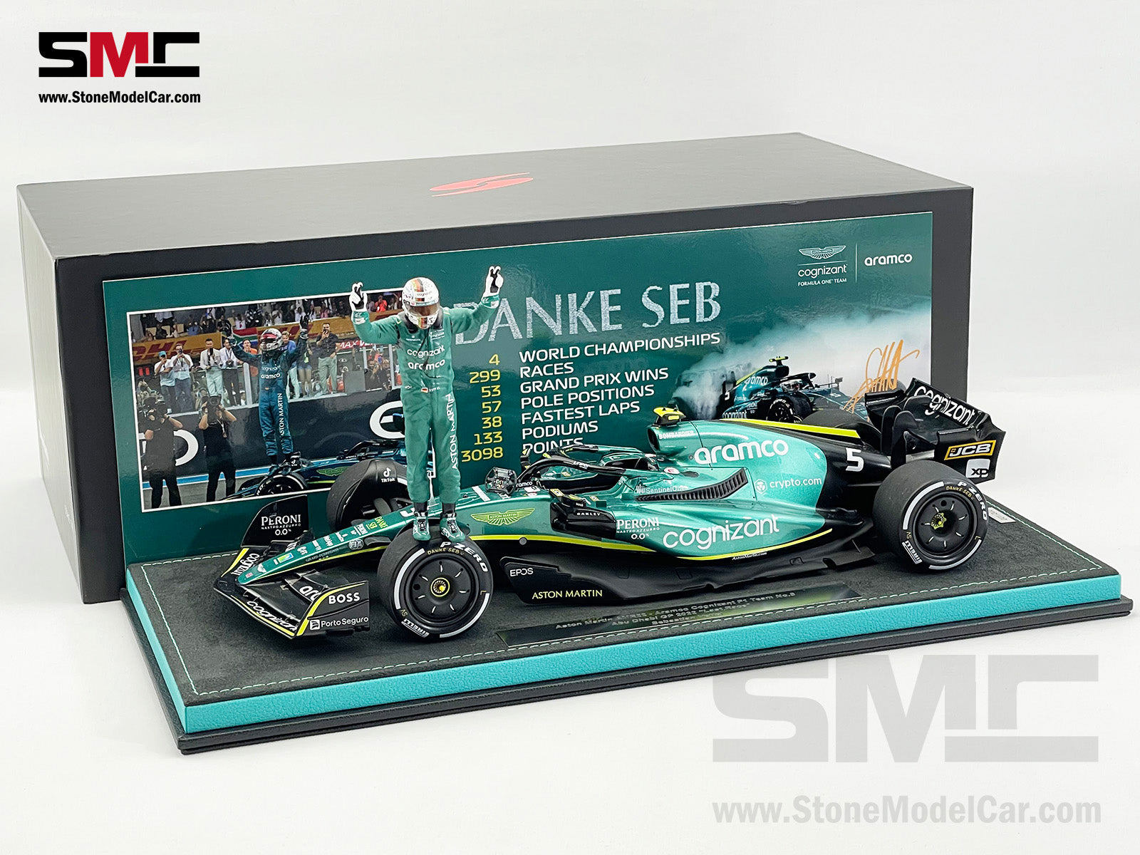 Aston Martin F1 AMR22 #5 Sebastian Vettel Abu Dhabi GP 2022 Last