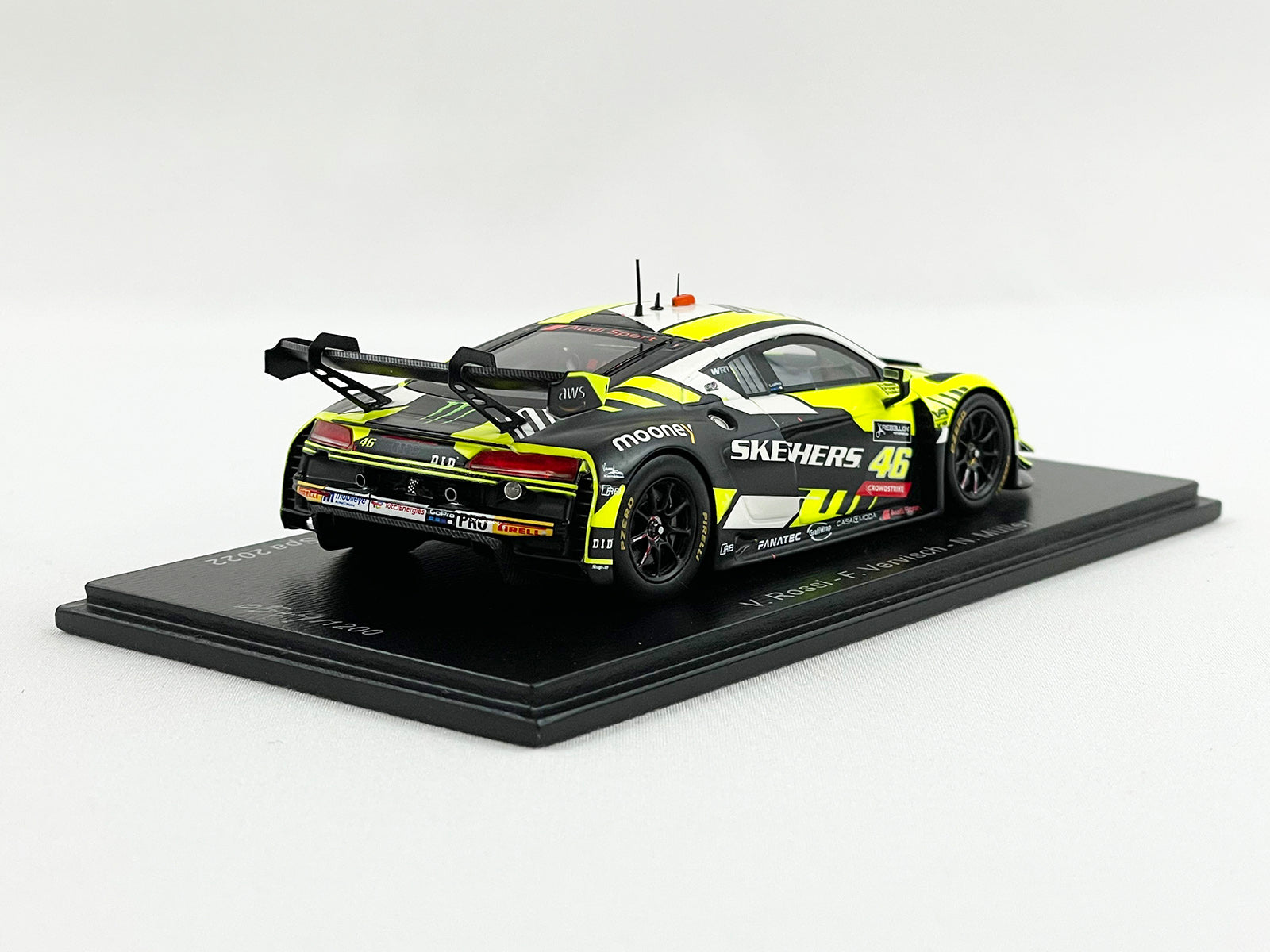 Audi Team WRT R8 LMS GT3 #46 Valentino Rossi 24h Spa 2022 1:43