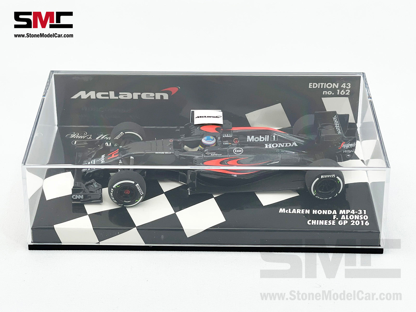 McLaren F1 MP4-31 #14 Fernando Alonso Chinese GP 2016 1:43