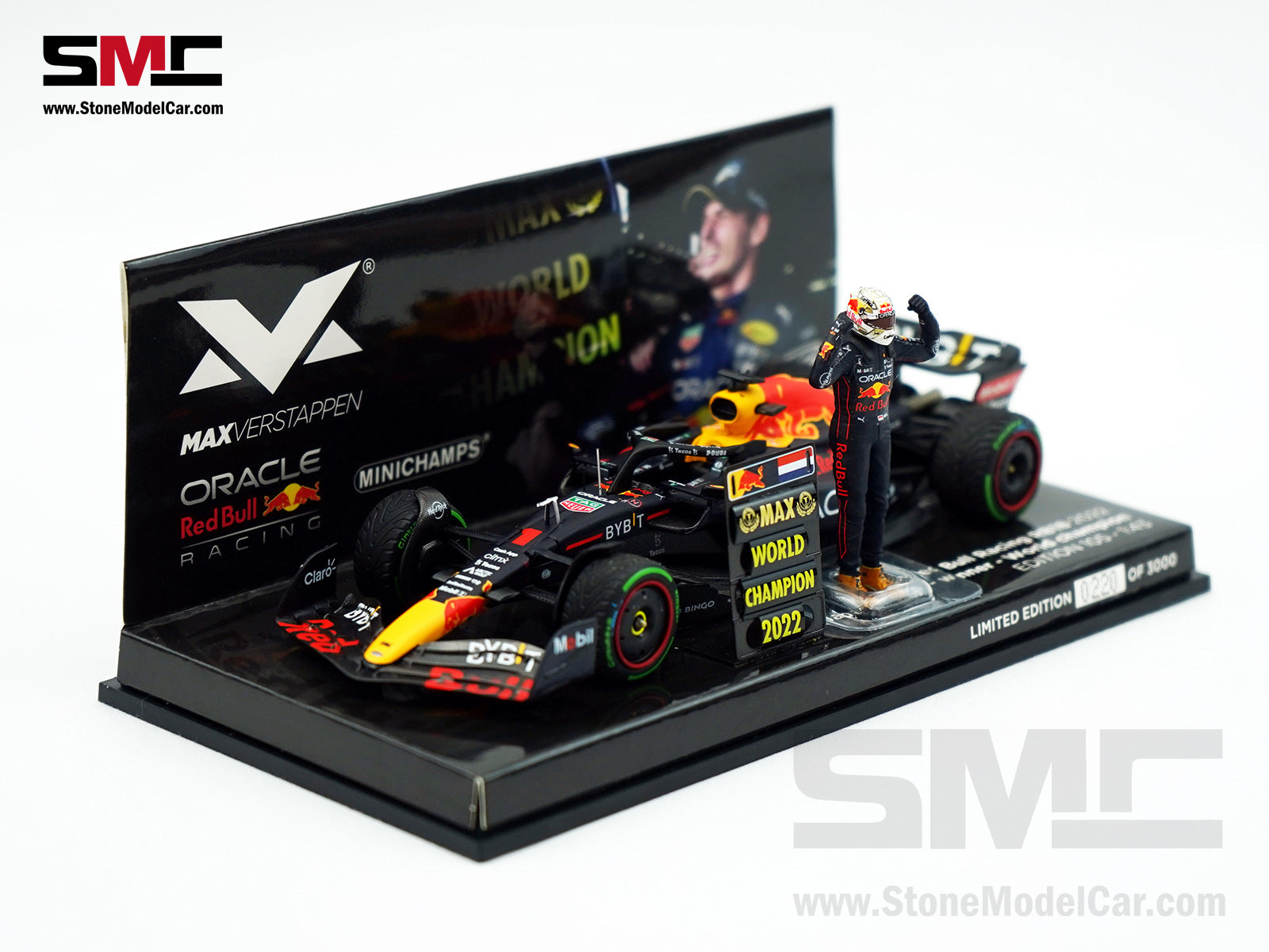 1 Max Verstappen 2022 World Champion Red Bull F1 RB18 Japan GP 1