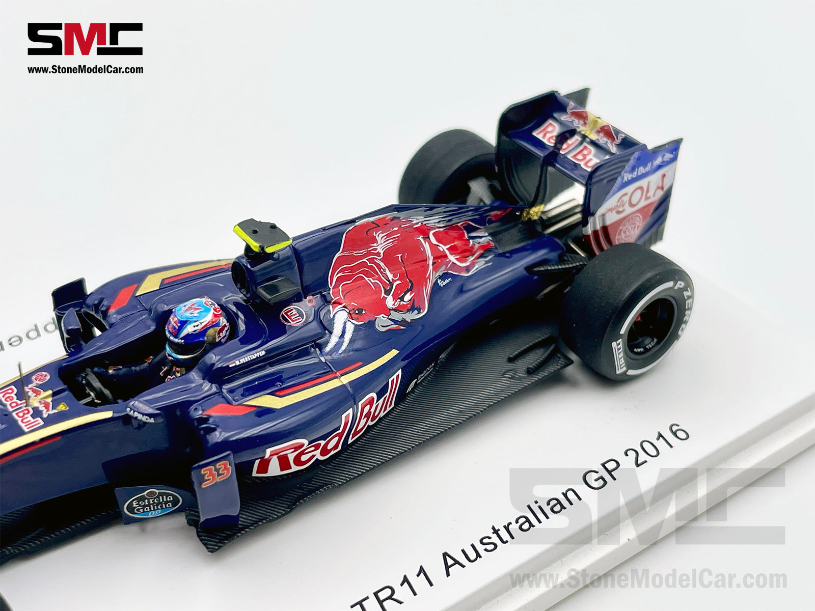 1:43 Spark Toro Rosso F1 STR11 #33 Max Verstappen Austrlia GP 10th