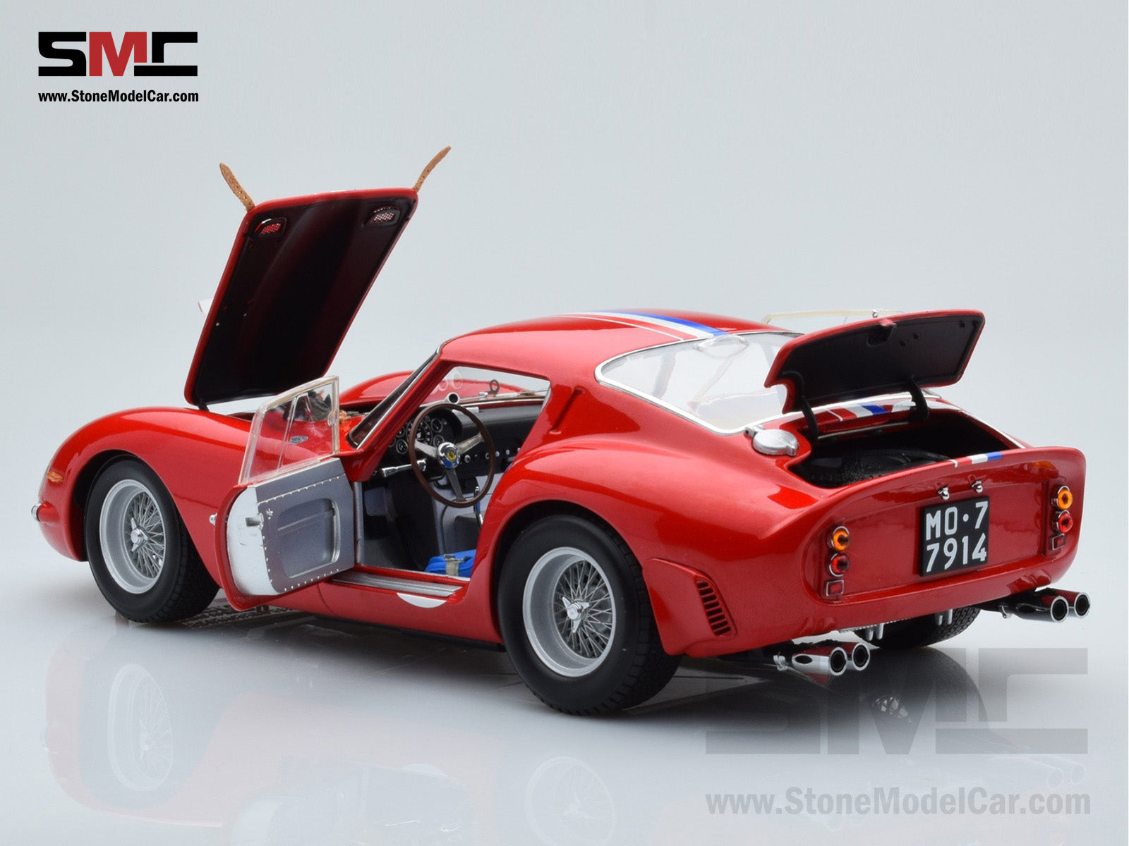 Kyosho 1:18 Ferrari 250 GTO #19 2nd (Winner GT3.0 class) 24h Le
