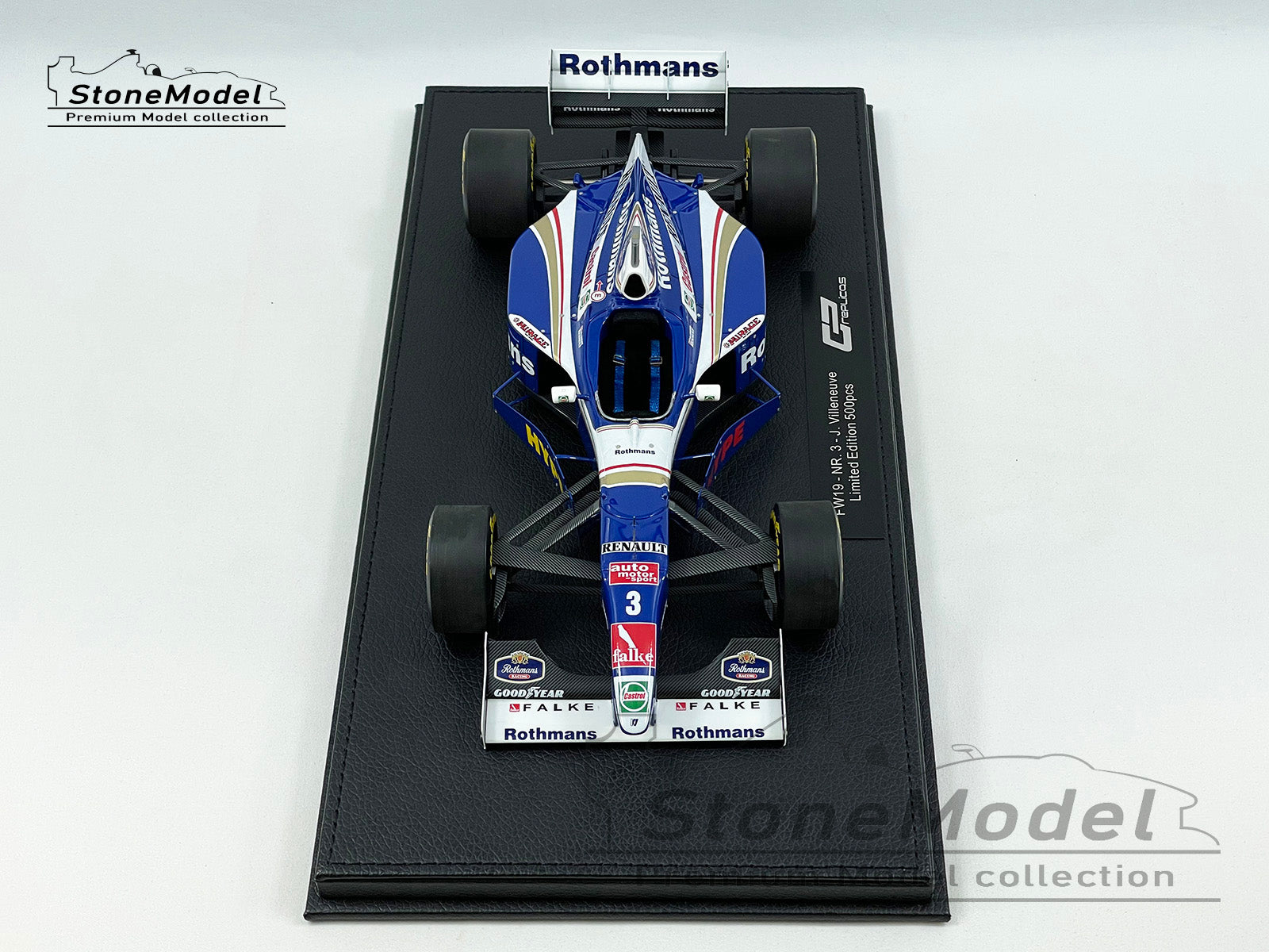 Williams F1 FW19 Jacques Villeneuve 1997 World Champion 1:18 GP