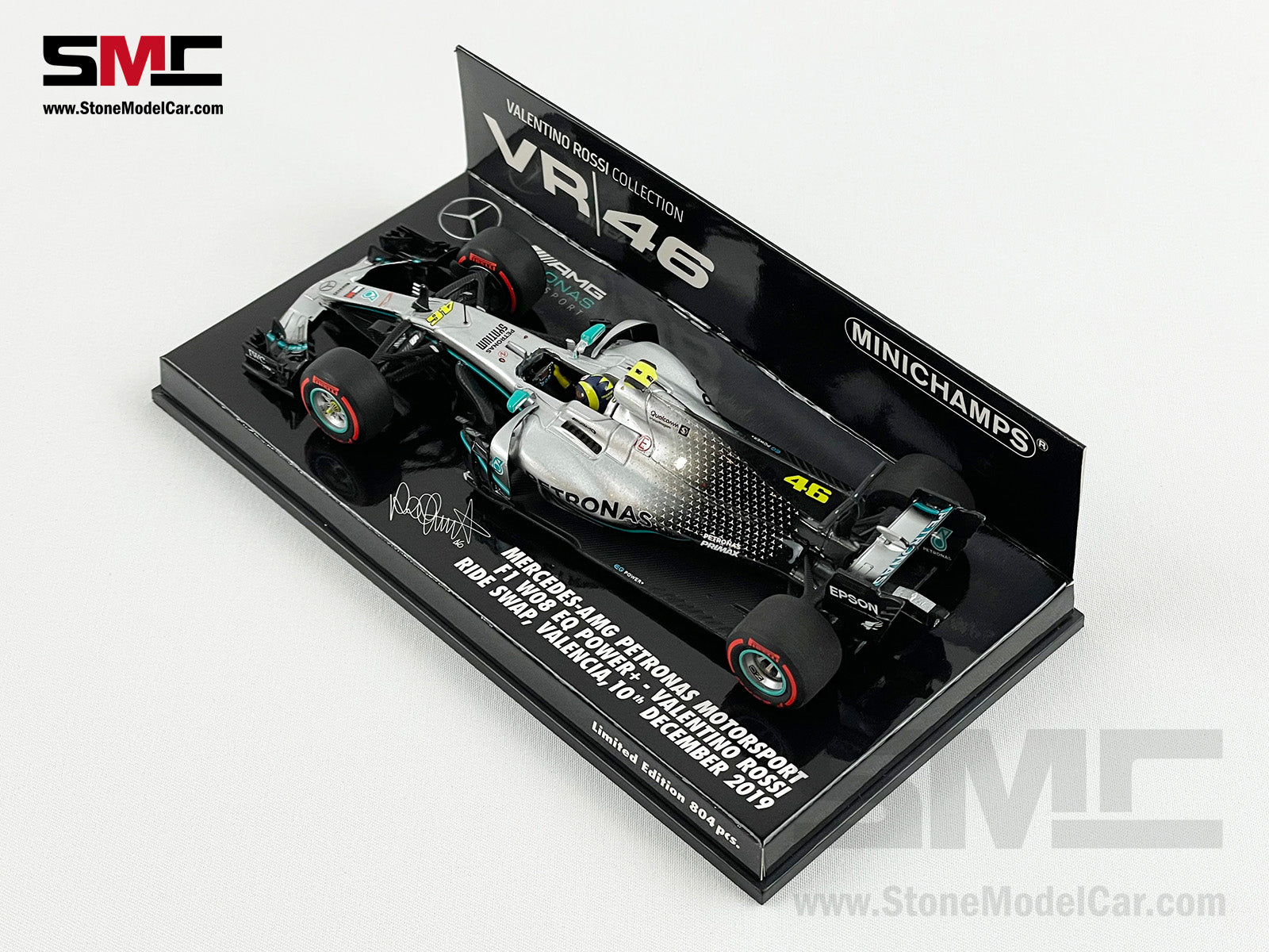 Mercedes F1 2017 W08 #46 Valentino Rossi 2019 Ride Swap Hamilton 1