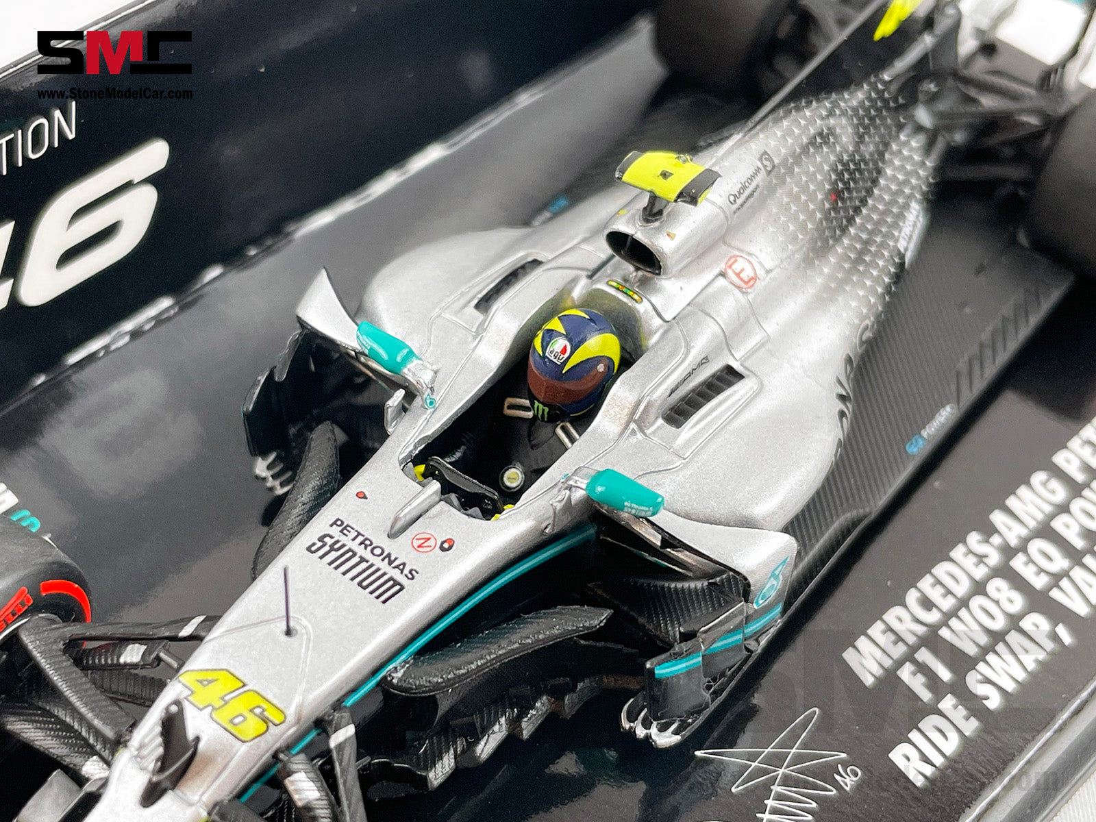 Mercedes F1 2017 W08 #46 Valentino Rossi 2019 Ride Swap Hamilton 1