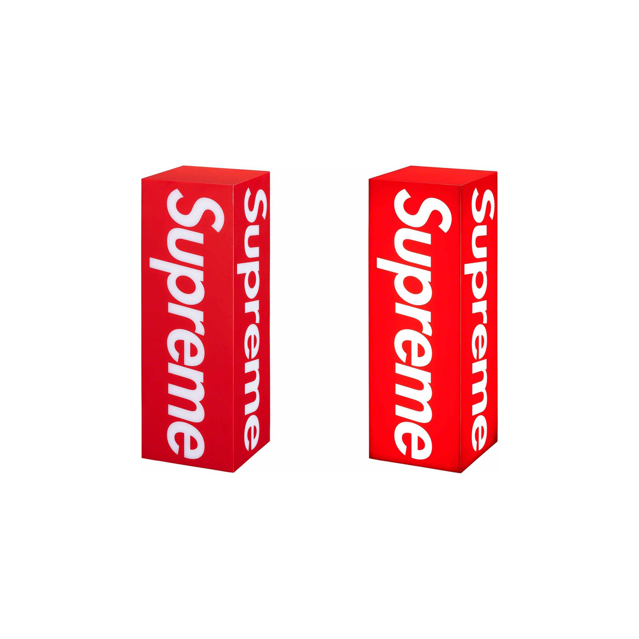 Supreme Box Logo Lamp Red – Story Cape Town