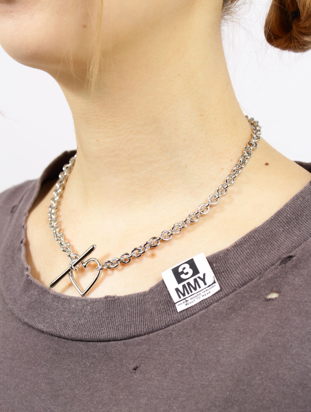 BASICKS - 【26SS】ハート ネックレス / HEART NECKLACE (SMALL LINK