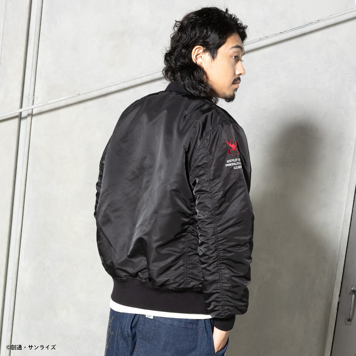 STRICT-G.ARMS『機動戦士ガンダム』MA-1ジャケット RED COMET ｜ STRICT-G