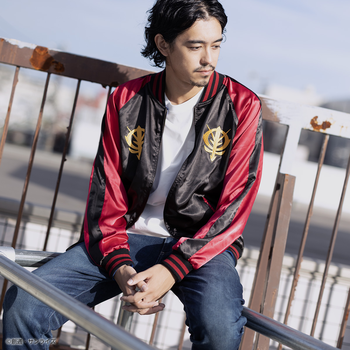 STRICT-G『機動戦士Gundam GQuuuuuuX』スカジャン RedGundam ｜ STRICT-G