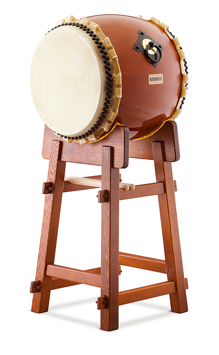 郷のひびきシリーズ長胴太鼓1尺3寸やぐら台(低)セット HS-Y130L | 鈴木