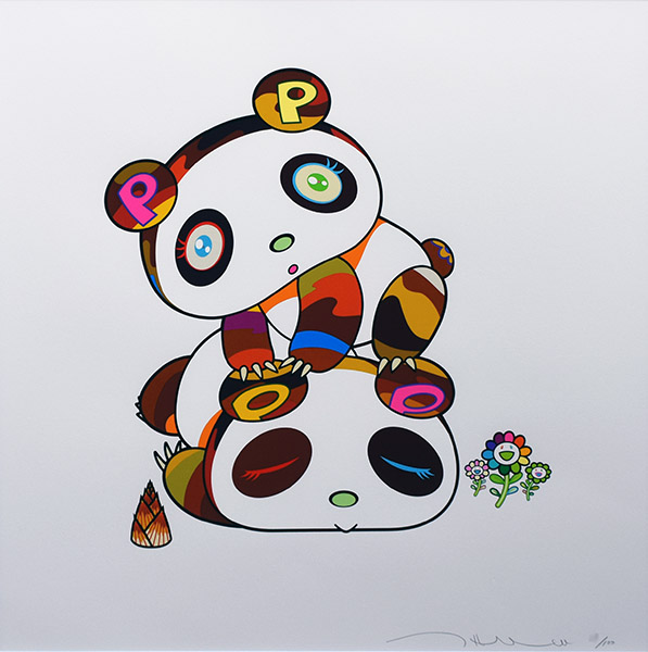 PSA10 村上隆 Panda Brothers パンダちゃんの兄弟 日本語版 PSA10 村上