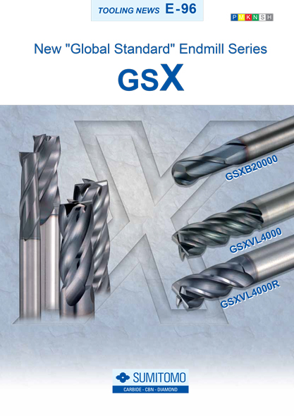 GSX Endmills: Precision Tools with Super ZX Coating