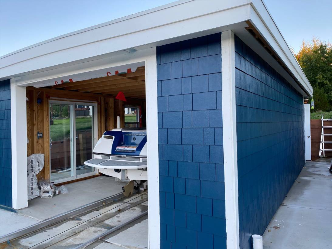 16' x 25' Urban Garage Boat House | Garages | Summerwood Products