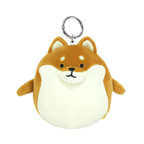 ハグハグ もっちりパスケース 柴犬 - サンレモン