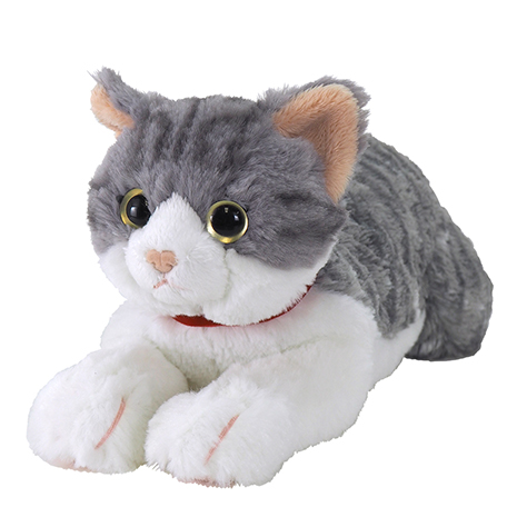 ひざねこ ぬいぐるみ(S) サバシロ - サンレモン