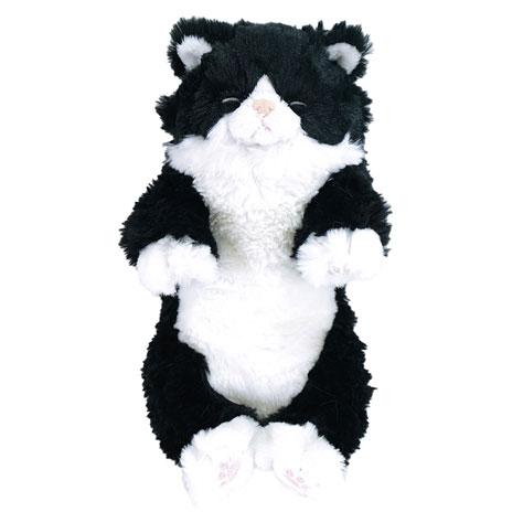 ひざねこ すやすや ぬいぐるみ(S) ハチワレ - サンレモン