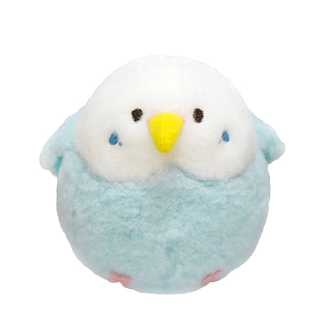 ぽわびより ぬいぐるみ(S) インコ BL - サンレモン
