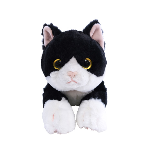ひざねこ ぬいぐるみ(S) ハチワレ - サンレモン