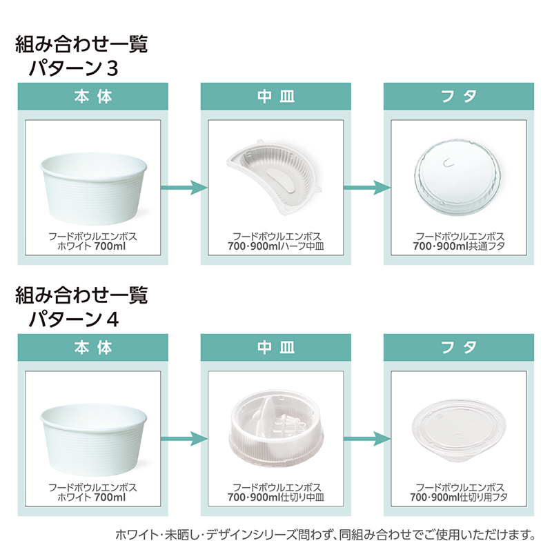 サンナップ公式 SUNNAP the STORE / フードボウルエンボス未晒し 700ml