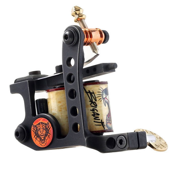 Sunskin Coils Tattoo machine Samuele Briganti signature.