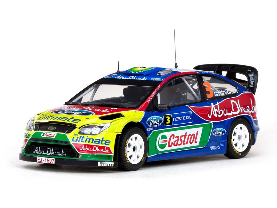 FORD FOCUS RS WRC09 – #3 M.Hirvonen / J.Lehtinen – sunstarmodelcars