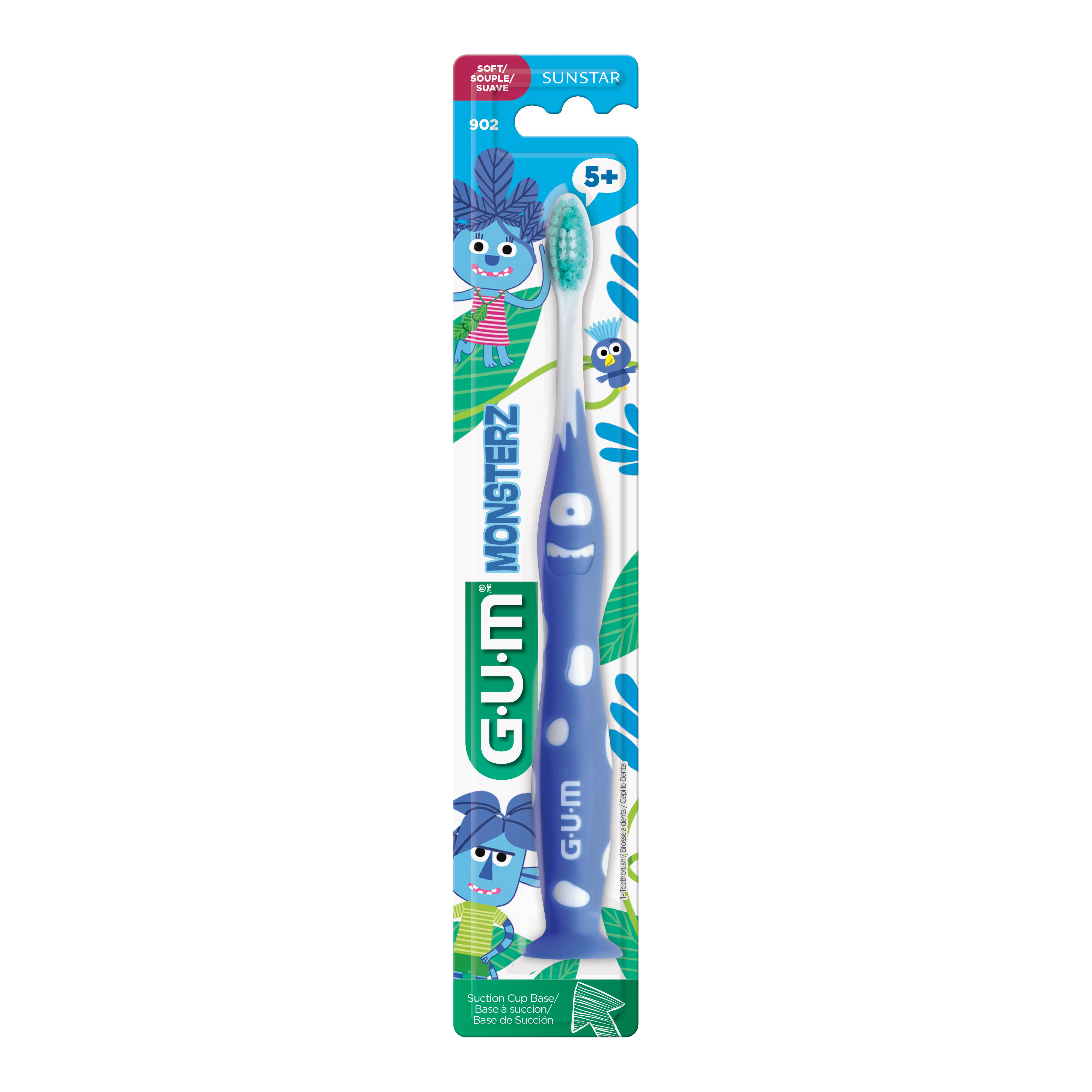 GUM® MONSTERZ Kids Toddler Toothbrush