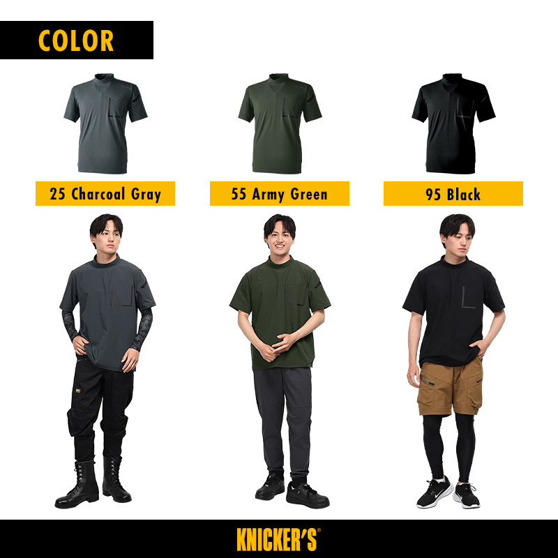作業服・作業用品 スウェットモックネックTシャツ 藤和TS-DESIGN 83552