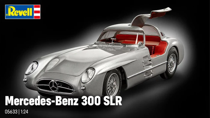 Revell 1955 Mercedes-Benz 300 SLR Uhlenhaut Coupe 1/24 Scale 05633