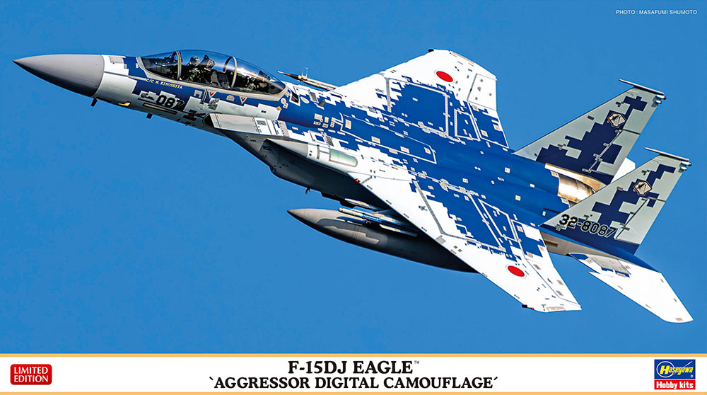 McDonnell Douglas F-15DJ Eagle - Aggressor Digital Camouflage