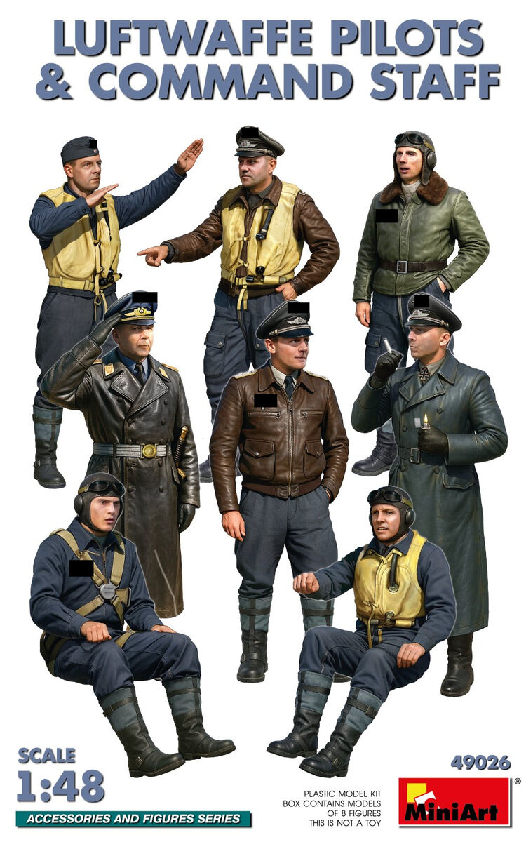 Luftwaffe Pilots & Command Staff MiniArt 49026