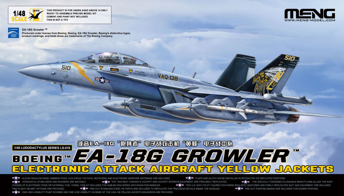 Boeing EA-18G Growler - Electronic Attack Aircraft Yellow Jackets