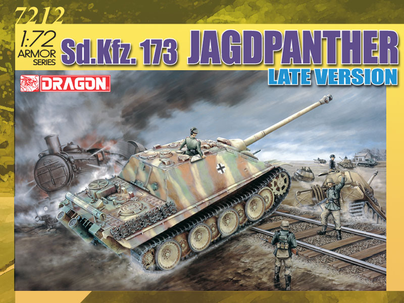 Sd.Kfz. 173 Jagdpanther, Late Version Dragon 7212