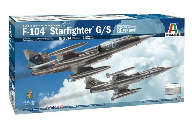 F-104 G/S Starfighter Italeri 2514