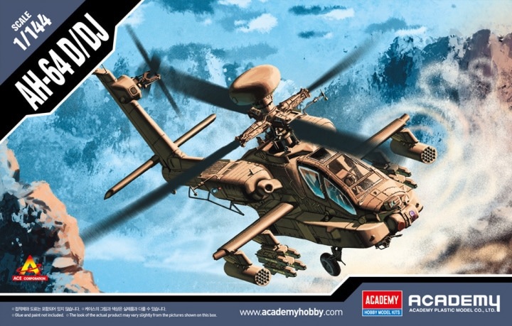 AH-64D/DJ Apache Academy 12625