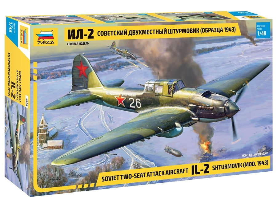 IL-2 Stormovik mod.1943 Zvezda 4826
