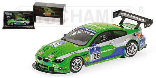 BMW Alpina B6 GT3 Alpina #26 - Die-cast model - Minichamps 437092626