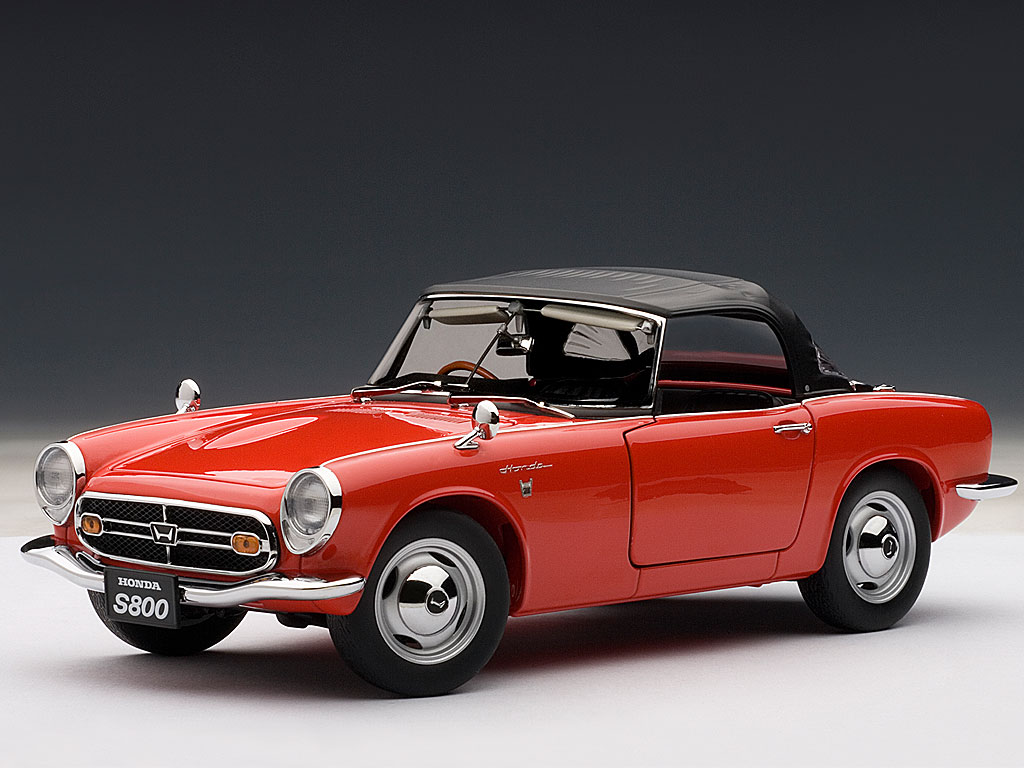 Honda S800 Roadster 1966 - die cast - pronto modello da collezione