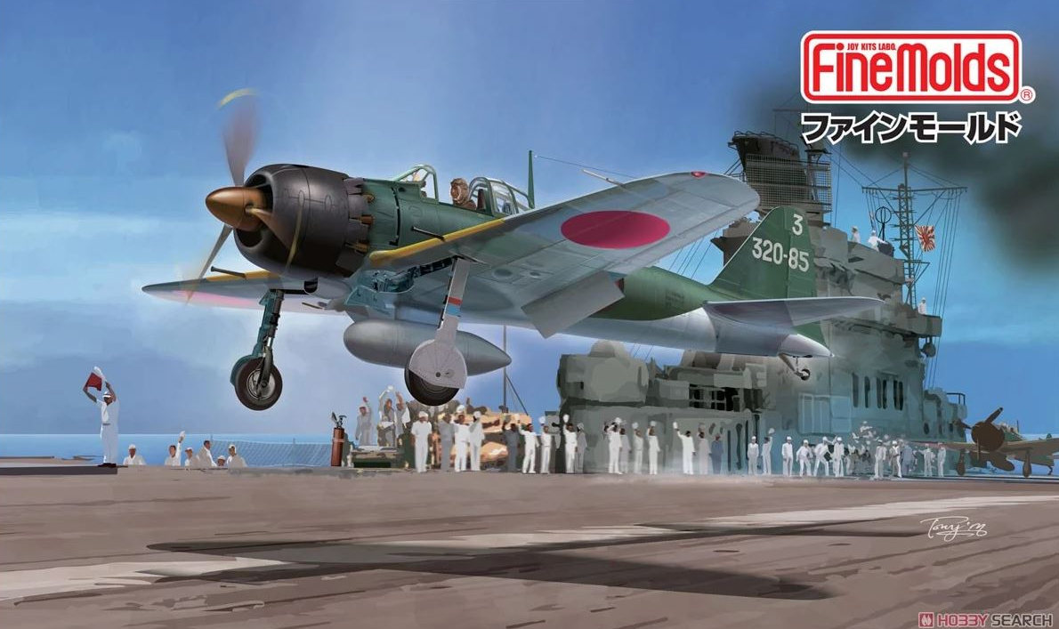 IJN A6M5 Carrier Fighter Zero Model 52 (Nakajima Prod.) FineMolds