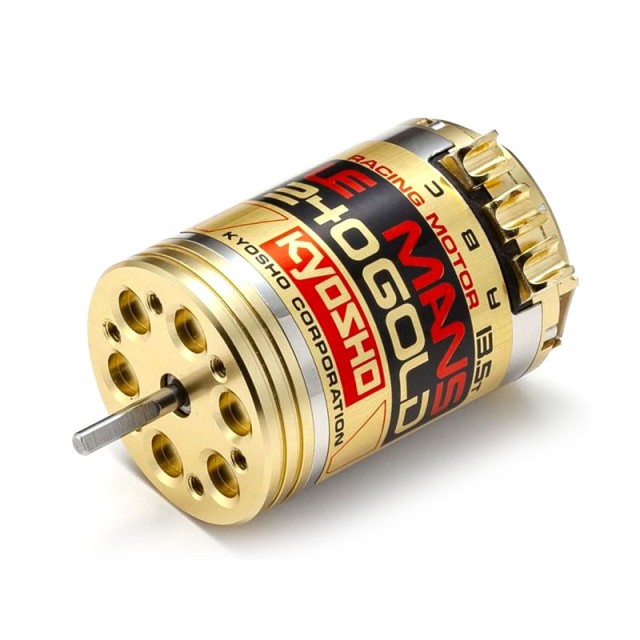 ル・マン 240 ゴールド ブラシレスモーター 13.5T/4WD用 [37034