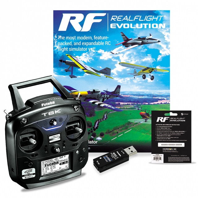 REAL FLIGHT EVOLUTION T6K-V3S+WSC-1付 [00107333] - スーパーラジコン