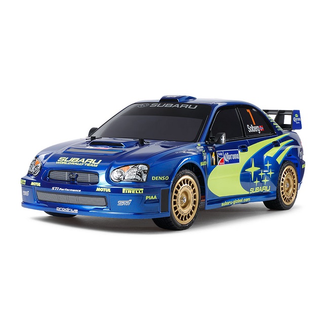 1/10RC スバル インプレッサ 2004 メキシコ(TT-01シャーシ TYPE-E