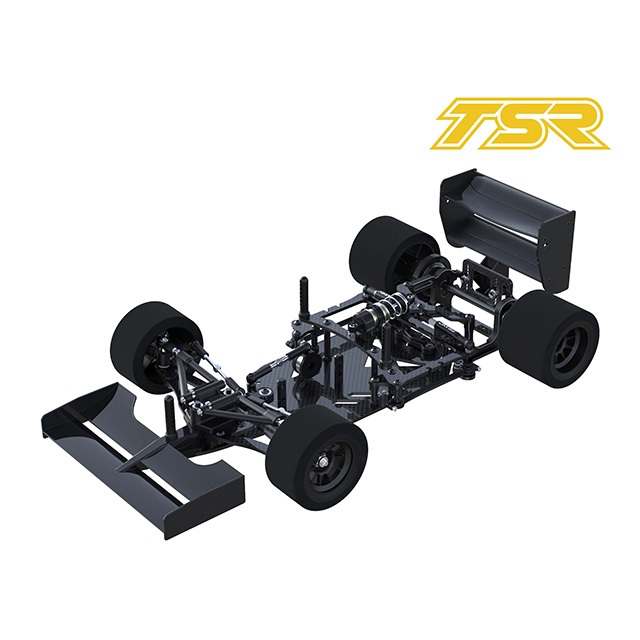 1/10 コミカルF1シャーシキット [TSR1016] - スーパーラジコン