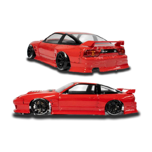 D-MAX 180SX DRIFT SPEC ボディセット [R31W429] - スーパーラジコン