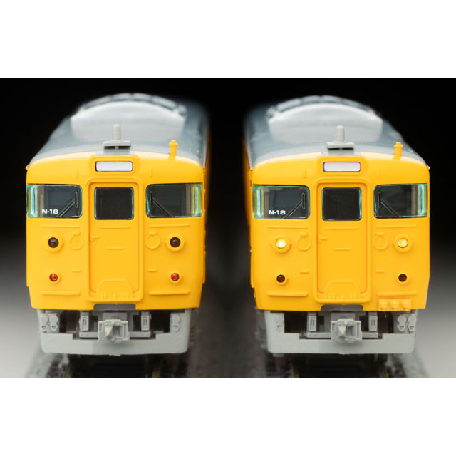 115系3000番代+3500番代 濃黄色 クーラー交換車 4両セット [A0466