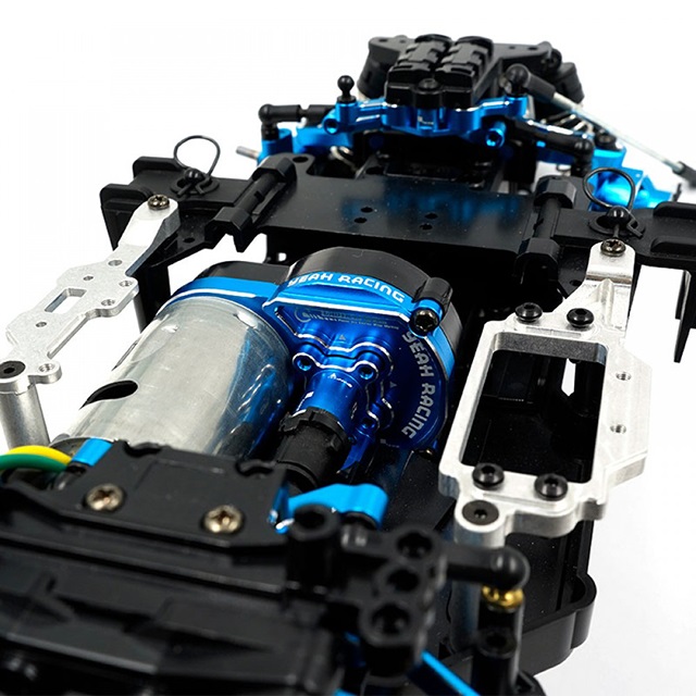 アルミエッセンシャルコンバージョンキット タミヤMB-01用 [TAMB-S01BU