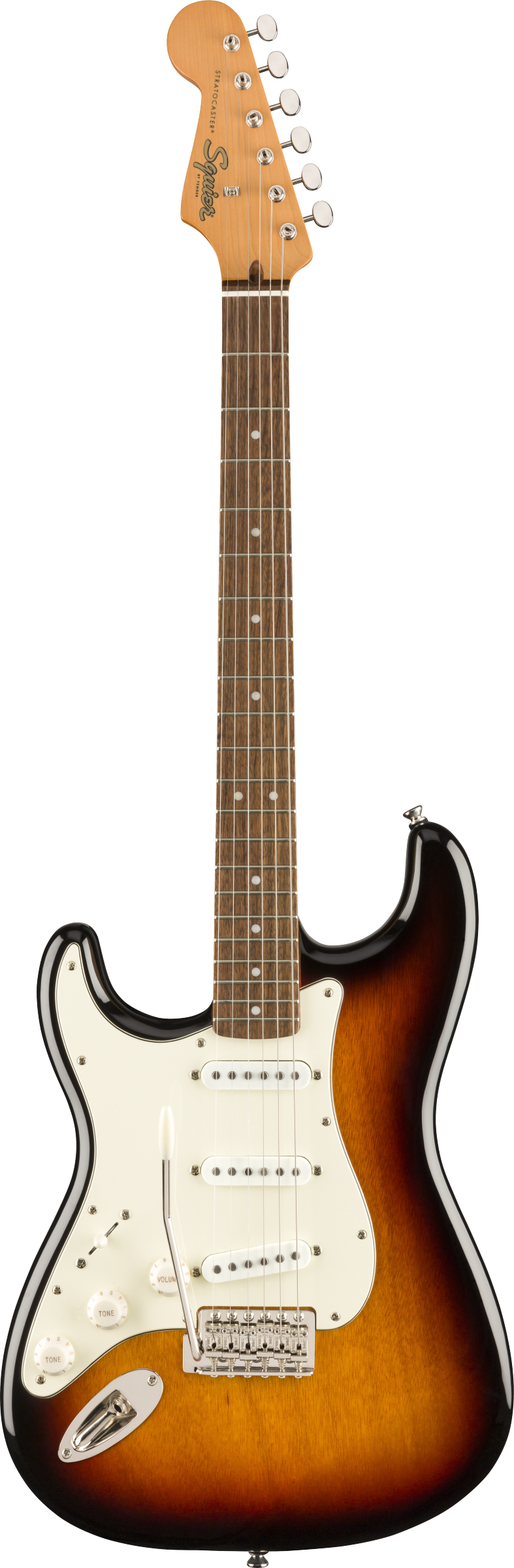 Squier Classic Vibe 60's Strat LH 3-Color Sunburst - Swing City Music