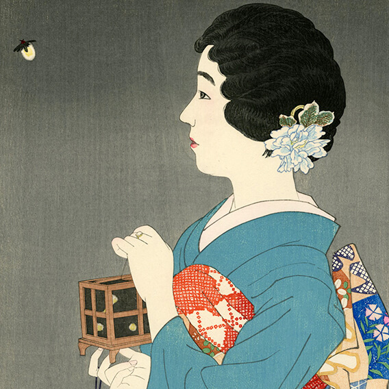13 伊東深水（いとう・しんすい） | 店主 田中千秋の美人画コラム