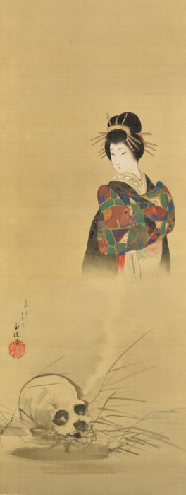 富岡 永洗「色即是空」の販売 | 美術品販売｜東京銀座ぎゃらりい秋華洞