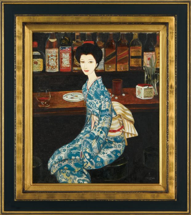 高沢 圭一「着物の女」の販売 | 美術品販売｜東京銀座ぎゃらりい秋華洞